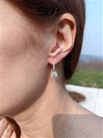 Vicenza - Piazzetta Palladio 2 - Orecchini Crivelli Donna DIAMANTI in Oro bianco Diamante 1.00 Ct 234-4422-50 - 234-4422-50